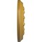 Ekena Millwork Olivia Ceiling Medallion (Fits Canopies up to 2 1/8"), 7 7/8"OD x 1 1/8"P, Iridescent Gold CM07OLIGS - alternate 3